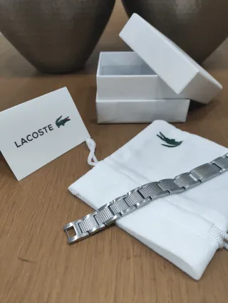 Pulsera Lacoste Acero Inoxidable Plata
