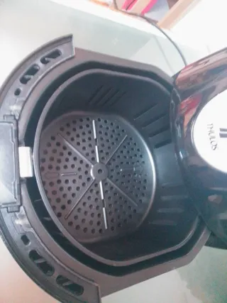 Freidora de aire negra