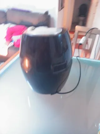Freidora de aire negra