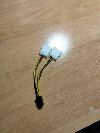 Adaptador Molex a 6 pines para Tarjeta Gráfica