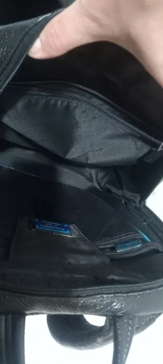 Zaino Piquadro Pelle Nero