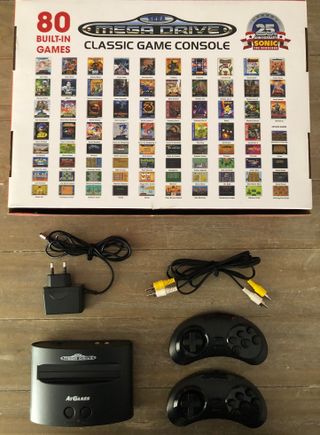 Consola Retro Mini Mega Drive Classic 80 Juegos