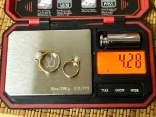 Anillos Perla Oro 18k
