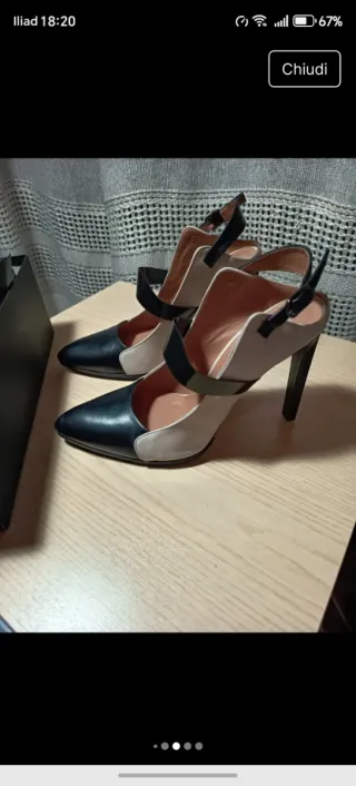 Scarpe Melloni donna tacco slingback