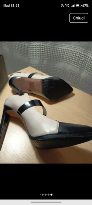 Scarpe Melloni donna tacco slingback