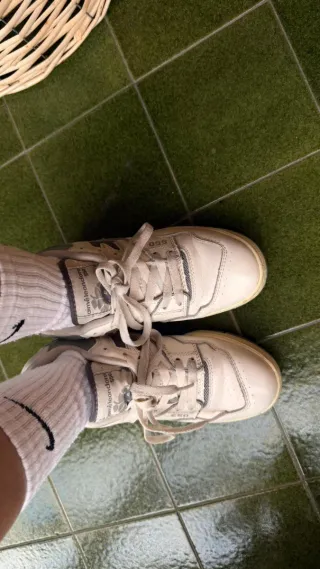 Zapatillas New Balance Mujer Gris/Blanco