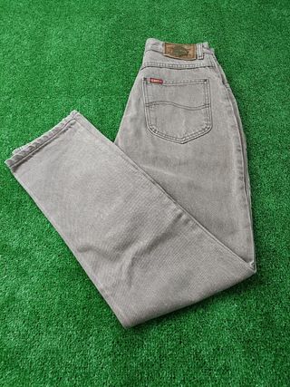 Pantalon Vaquero Lee Color Marron W32 L31 Talla S.
