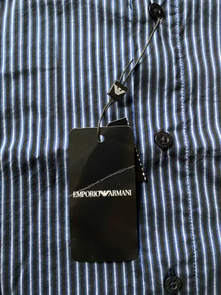 Camicia Armani Jeans Uomo Tg S