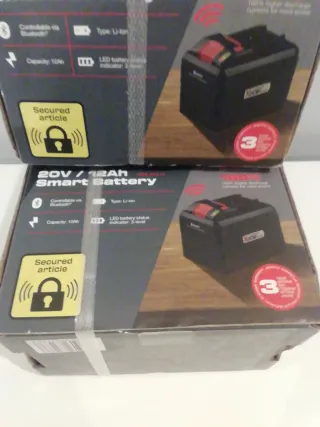 2 Baterías Parkside 20V 12Ah Smart Performance