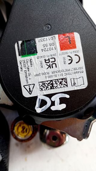 CINTURON SEGURIDAD DELANTERO IZQUIERDO FIAT FIAT 600E / 600