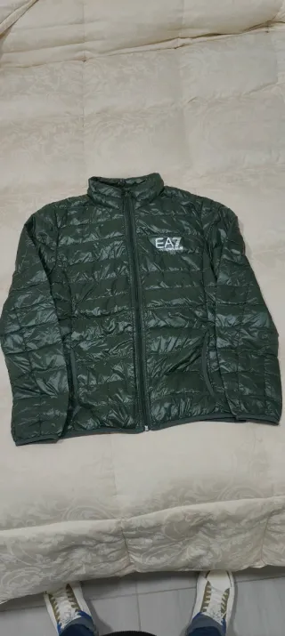Piumino EA7 Emporio Armani Verde
