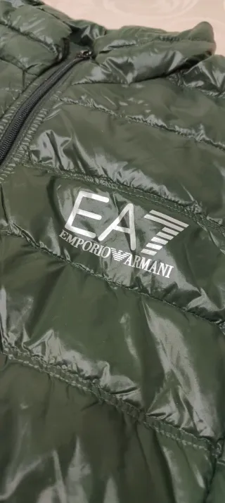 Piumino EA7 Emporio Armani Verde