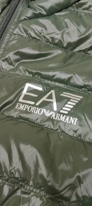 Piumino EA7 Emporio Armani Verde