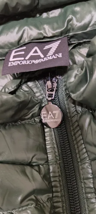 Piumino EA7 Emporio Armani Verde