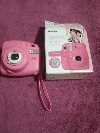 Cámara Fujifilm Instax Mini 9 Rosa