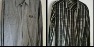2 Camicie Uomo Replay e Wrangler