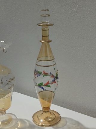 Vasi boccetta in vetro soffiato