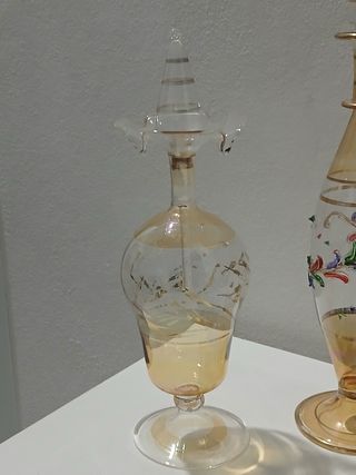 Vasi boccetta in vetro soffiato