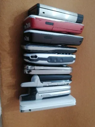 Lote móviles antiguos Nokia piezas