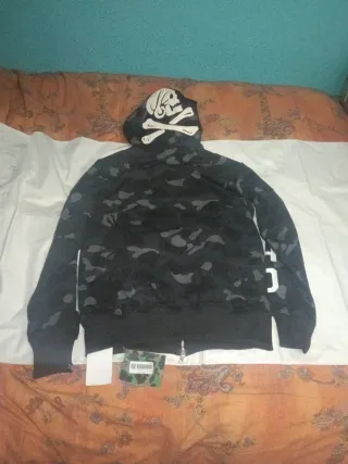Sudadera BAPE Camuflaje Gris Talla XL