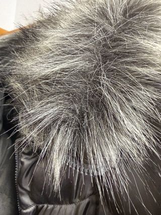 Chaqueta acolchada ESQUEY gris con capucha