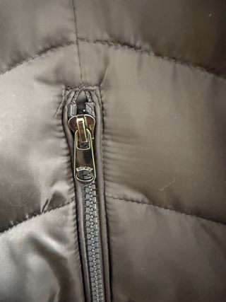 Chaqueta acolchada ESQUEY gris con capucha