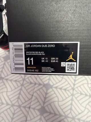 Zapatillas Jordan Negras Rojas Blancas