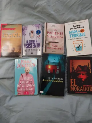 Lote de libros. No se venden por separado.