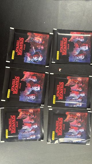 6 Sobres Panini Stranger Things Netflix