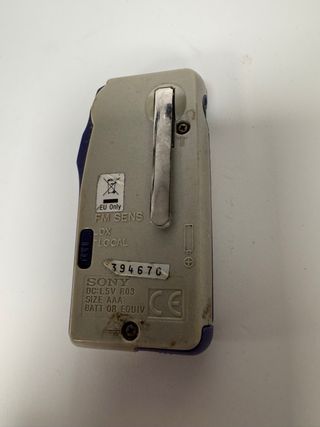 Radio Sony SRF-M55 FM Stereo