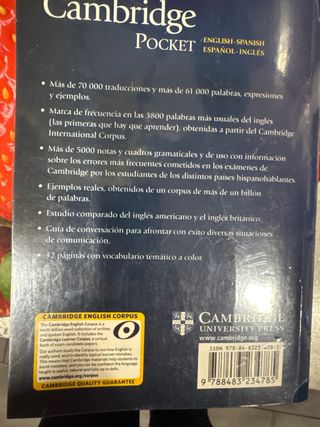 Diccionario Bilingüe Cambridge Spanish-English ...
