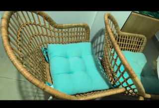 Juego de 4 Sillas de Ratán (NO HAGO ENVÍOS)