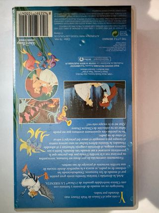 La Sirenita VHS Disney Clásico