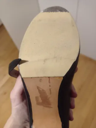 Zapatos de flamenco negros