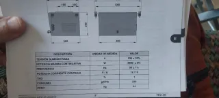 Generador Dometic TEC 29