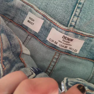 Falda vaquera Bershka Talla 32