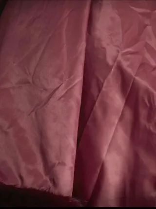 Abrigo Piel Burdeos Talla XS Nuevo