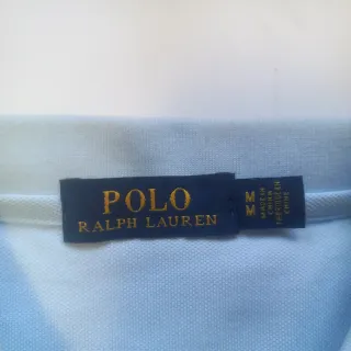 Polo Ralph Lauren manga corta azul claro