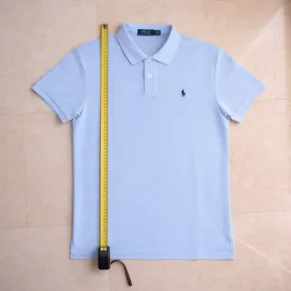 Polo Ralph Lauren manga corta azul claro