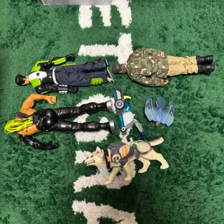 Lote Figuras articuladas Action Man Vintage Oferta