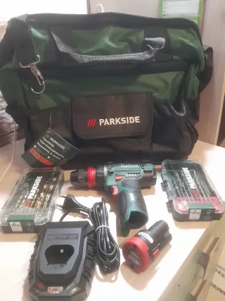 Borsa attrezzi Parkside con trapano