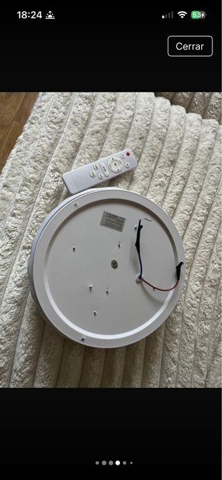 Lámpara LED con altavoz Bluetooth