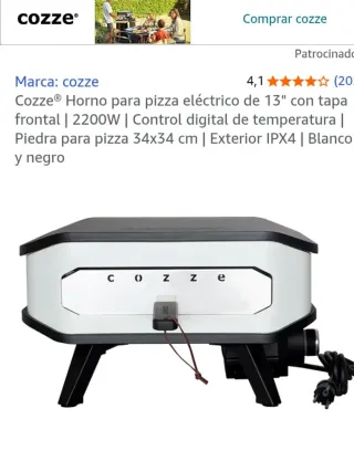Horno Eléctrico Pizza Cozze 13