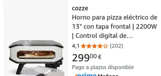 Horno Eléctrico Pizza Cozze 13