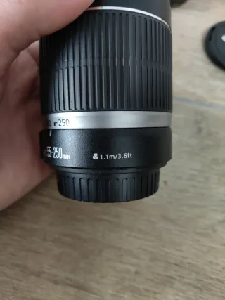 Objetivo Canon EF-S 55-250mm f/4-5.6 IS