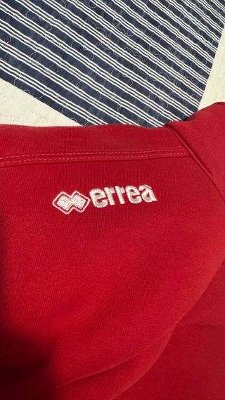 Sudadera Errea Roja