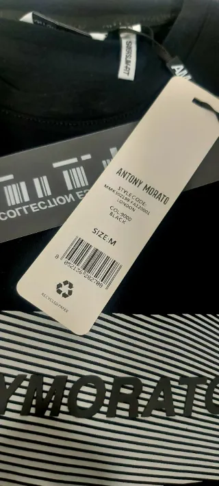 Camiseta Antony Morato Negra Talla M
