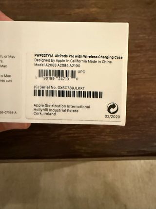 Airpods Pro 1ª Gen. Apple Blancos