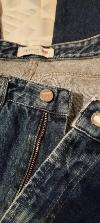 Pantalón vaquero Peyton corte recto Talla 46