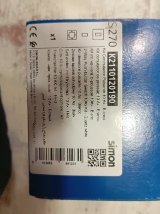 Kit Conmutador Simon S270